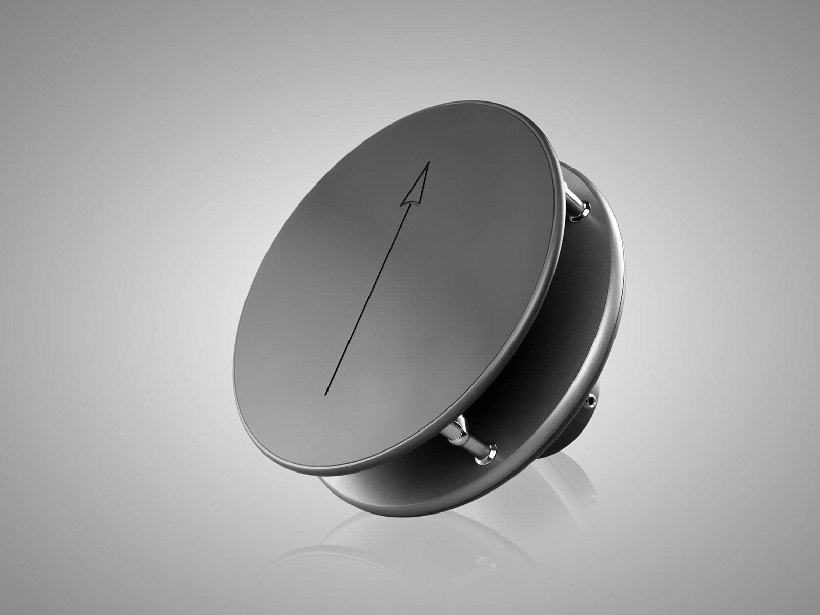 MicroStep-MIS | Angle view from above of Ultrasonic Anemometer Compact