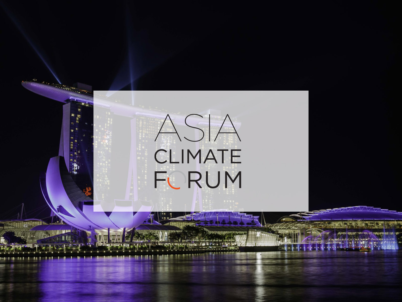 MicroStep-MIS | Asia Climate Forum, Singapore 2024